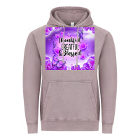 Vintage Zinc thankful greatful blessed Vintage Hoodie - NancyCooperArtShop