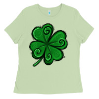 Matcha St. Patrick's Day Shamrock Ladies Tee - Jasminsmagicworld