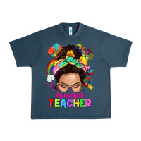 Midnight Navy preschool teacher Urban Heavy Tee - NancyCooperArtShop