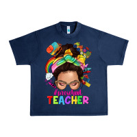 Navy preschool teacher Urban Heavy Tee - NancyCooperArtShop