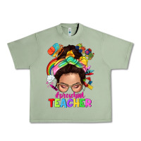 Oil Green preschool teacher Urban Heavy Tee - NancyCooperArtShop