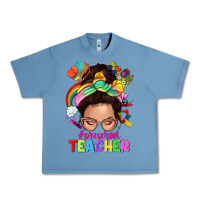 Pebble Blue preschool teacher Urban Heavy Tee - NancyCooperArtShop