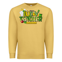 Antique Gold lucky teacher St. Patrick's Day Premium Sweatshirt - HowdyJamesFarm