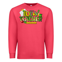 Cardinal lucky teacher St. Patrick's Day Premium Sweatshirt - HowdyJamesFarm