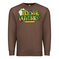 Chestnut lucky teacher St. Patrick's Day Premium Sweatshirt - HowdyJamesFarm