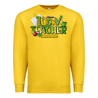 Lemon lucky teacher St. Patrick's Day Premium Sweatshirt - HowdyJamesFarm