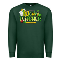 Sports Green lucky teacher St. Patrick's Day Premium Sweatshirt - HowdyJamesFarm