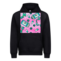 Foreset Green Western Medicine Seamless Pattern Urban Hoodie - BundleAndBundleShop