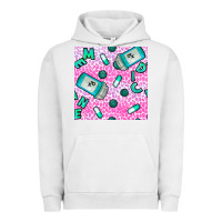 Pigment Lunar Rock Western Medicine Seamless Pattern Urban Hoodie - BundleAndBundleShop