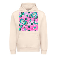 Sandshell Western Medicine Seamless Pattern Urban Hoodie - BundleAndBundleShop