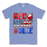 Colony Blue red wine and blue Classic Tee - MaliasSmallBusiness