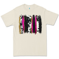 Bone cow , yellow and pink glitter brushstrokes Premium Tee - AdoDesignShop