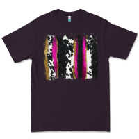 Plum cow , yellow and pink glitter brushstrokes Premium Tee - AdoDesignShop