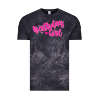 Cloud Black birthday girl Vintage Tee - MaliasSmallBusiness