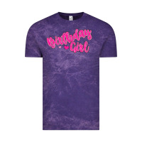 Cloud Purple birthday girl Vintage Tee - MaliasSmallBusiness