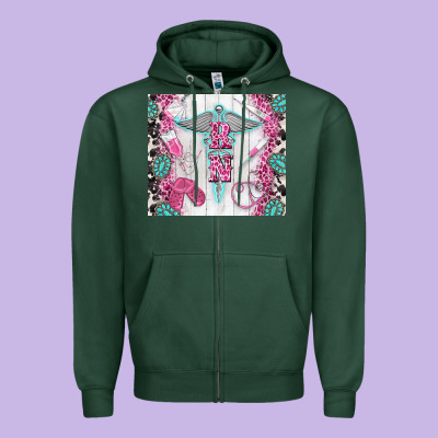 Rn Zipper Hoodie Designed By Tumblerdesignbyshophia