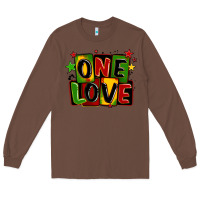 Chestnut one love juneteenth Long Sleeve Tee - LillyAllenDesigns
