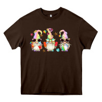 Chocolate Brown summer gnomes Heavy Core Tee - Artiststas