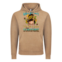 Vintage Coffee when you cant find the sunshine be the sunshine me Vintage Hoodie - NancyCooperArtShop
