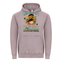 Vintage Zinc when you cant find the sunshine be the sunshine me Vintage Hoodie - NancyCooperArtShop