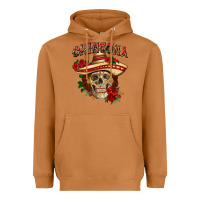 Meerkat Chingona with roses Mexico Heavyweight Hoodie - HowdyJamesFarm