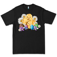 Black chicks eggs daisy easter Premium Tee - Artiststas