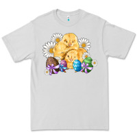 Dove Grey chicks eggs daisy easter Premium Tee - Artiststas
