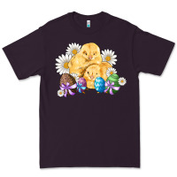 Plum chicks eggs daisy easter Premium Tee - Artiststas