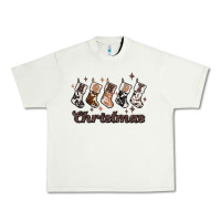Pistachio howdy christmas Urban Heavy Tee - MaliasSmallBusiness