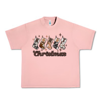 Salmon howdy christmas Urban Heavy Tee - MaliasSmallBusiness