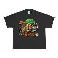 Pigment Black zoo vibes Urban Heavy Tee - JahusDesignShop