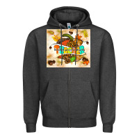 Charcoal Heather fall teacher pumpkin Zipper Hoodie - TumblerDesignByShophia