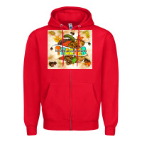 Red fall teacher pumpkin Zipper Hoodie - TumblerDesignByShophia