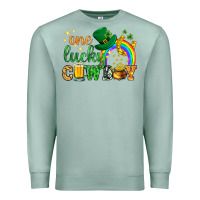 Seafoam One lucky cowboy St. Patricks day Premium Sweatshirt - HowdyJamesFarm