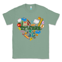 Sage teacher heart Classic Tee - NancyCooperArtShop