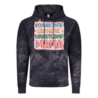 Cloud Black somebody's loud mouth wrestling mama Vintage Hoodie - MaliasSmallBusiness