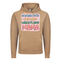 Vintage Coffee somebody's loud mouth wrestling mama Vintage Hoodie - MaliasSmallBusiness