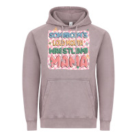 Vintage Zinc somebody's loud mouth wrestling mama Vintage Hoodie - MaliasSmallBusiness