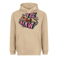 Mushroom Yee haw Heavyweight Hoodie - HowdyJamesFarm