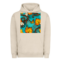 Pigment French Oak autumn leaves seamless pattern Urban Hoodie - BundleAndBundleShop