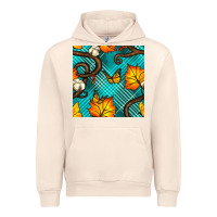 Sandshell autumn leaves seamless pattern Urban Hoodie - BundleAndBundleShop