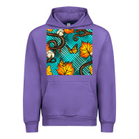 Tulip autumn leaves seamless pattern Urban Hoodie - BundleAndBundleShop