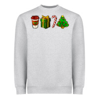 Heather Grey christmas items Heavyweight Sweatshirt - LillyAllenDesigns