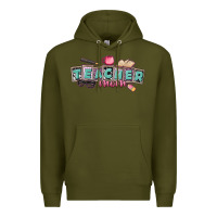 Army Green teacher mom Premium Hoodie - CowGirlArtShop