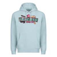 Blue Mist teacher mom Premium Hoodie - CowGirlArtShop