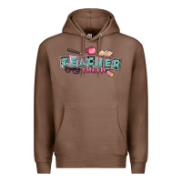 Chestnut teacher mom Premium Hoodie - CowGirlArtShop