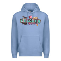 Colony Blue teacher mom Premium Hoodie - CowGirlArtShop