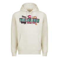 Oatmeal Heather teacher mom Premium Hoodie - CowGirlArtShop