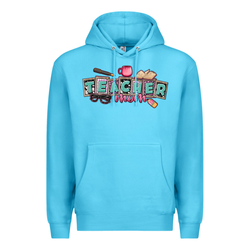 Teacher Mom Premium Hoodie by CowGirlArtShop | Teevron