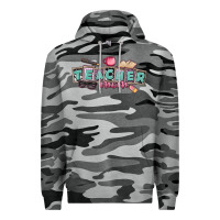 Slate Camo teacher mom Premium Hoodie - CowGirlArtShop